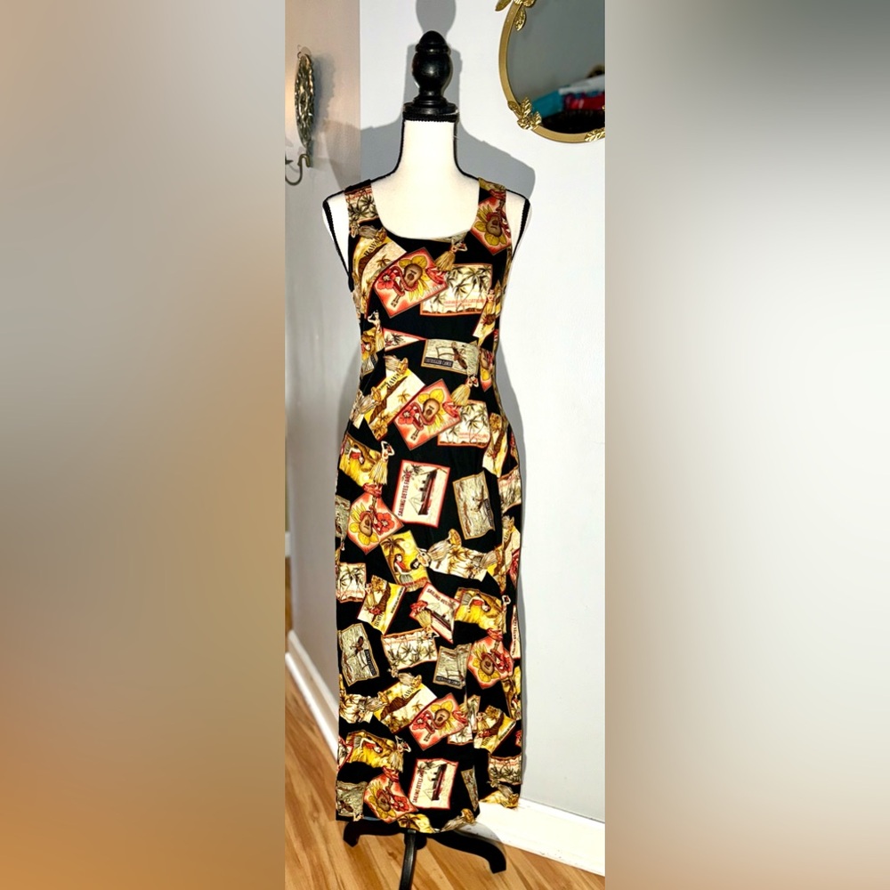 EUC Women’s Vintage Hilo Hattie Hawaiian Long Tank Dress!